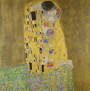 O Beijo, obra de Gustav Klimt
