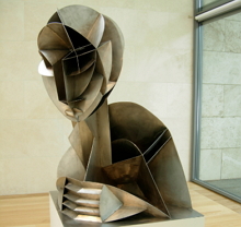 Cabeça nº 2 (1916), escultura de Naum Gabo.