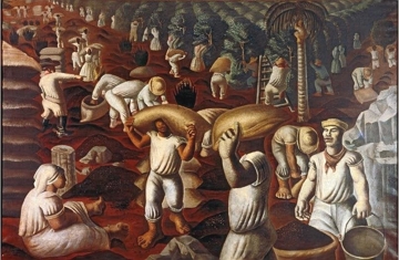 Caf&eacute;, obra de C&acirc;ndido Portinari