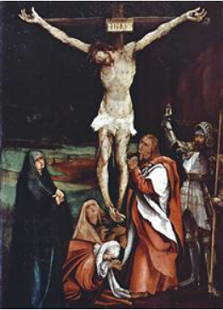 Calvário, obra de Matthias Grünewald