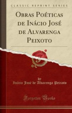 Capa do livro Obras Poéticas de Alvarenga Peixoto
