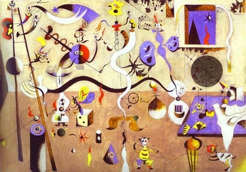 Obra O Carnaval Arlequim de Joan Mir&oacute;