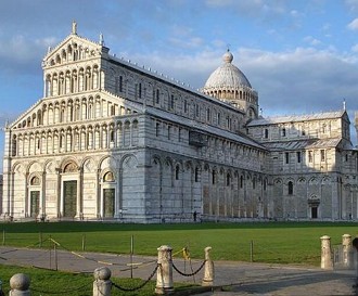 Foto da catedral de Pisa na It&aacute;lia