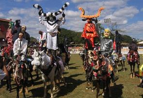 Cavalhada em Pirenópolis