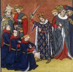 Cerimônia de Suserania e Vassalagem na Idade Média