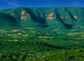 Foto da Chapada do Araripe no Nordeste do Brasil