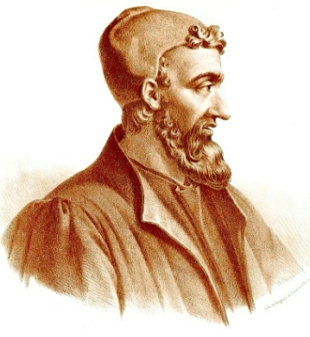 Ilustra&ccedil;&atilde;o do rosto de Claudio Galeno