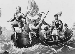 Desembarque de Colombo em território americano em 1492