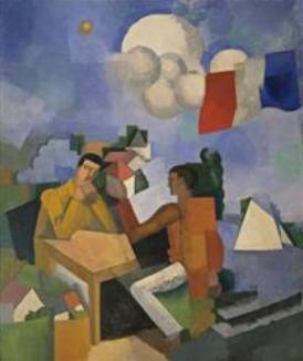 A conquista do ar, obra de Roger de La Fresnaye