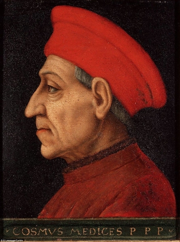 Cosme de M&eacute;dici, importante mecenas italiano do Renascimento