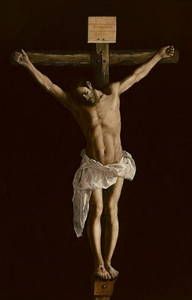 Cristo na Cruz, pintura de Zurbarán