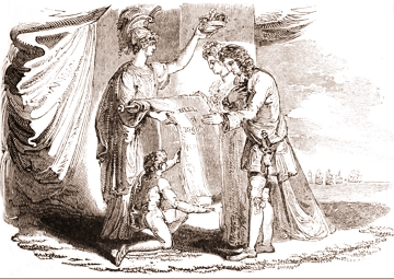 Ilustra&ccedil;&atilde;o sobre a Declara&ccedil;&atilde;o de Direitos de 1689