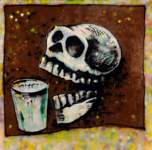 Pintura Der Trinker de Walter Dahn