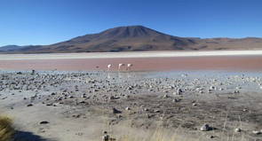 Vista do deserto do Atacama no Chile