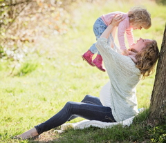 Dia das Mães, comemoração mãe e filha