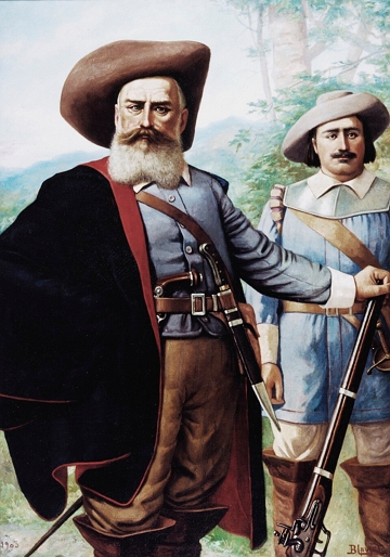 Bandeirante Domingos Jorge Velho (pintura de Benedito Calixto, 1903)