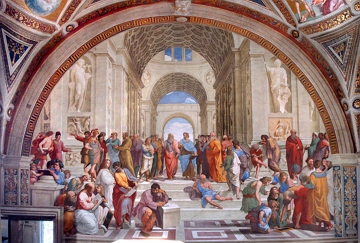 Escola de Atenas, obra de Rafael Sanzio