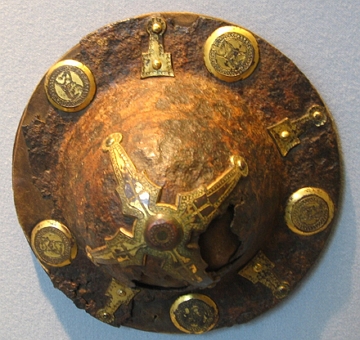 Foto de um escudo lombardo