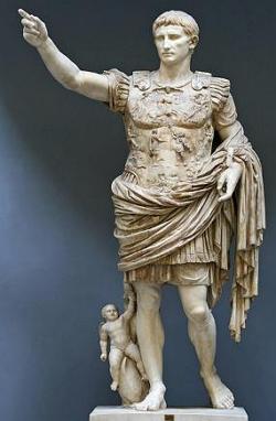 Escultura do imperador Augusto