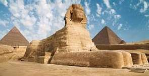 Esfinge e Pirâmides da Civilização Egípcia