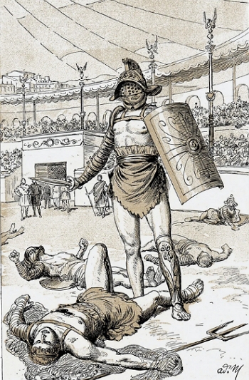 Ilustra&ccedil;&atilde;o de Esp&aacute;rtaco