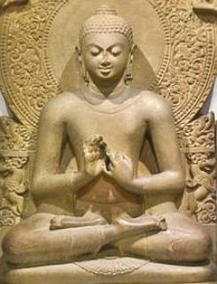 Estátua religiosa de Buda sentado