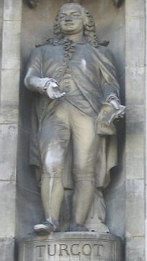 Estátua em homenagem a Jacques Turgot