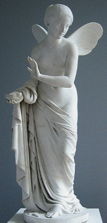 Est&aacute;tua da deusa Psiqu&ecirc;