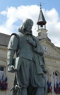 Estátua em homenagem a René Descartes