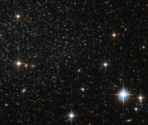 Imagem do espa&ccedil;o com grande quantidade de estrelas
