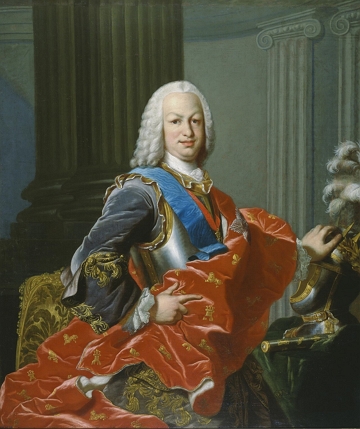 Retrato do rei espanhol Fernando VI