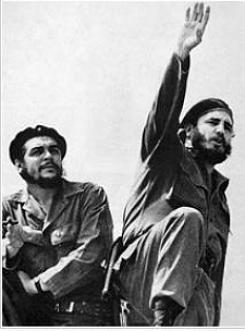 Foto de Fidel Castro com Che Guevara