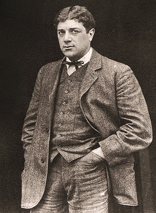 Fotografia do artista pl&aacute;stico franc&ecirc;s Georges Braque