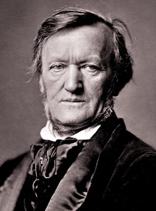 Foto do compositor de &oacute;peras Richard Wagner