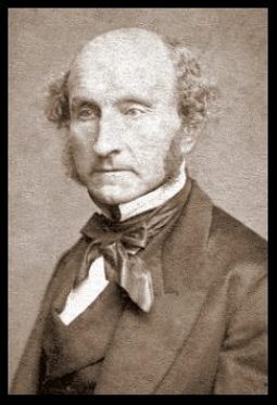 Foto do filósofo John Stuart Mill