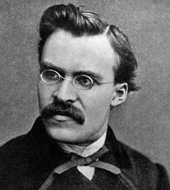Foto do fil&oacute;sofo Friedrich Nietzsche