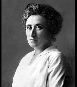 Foto da filósofa Rosa Luxemburgo