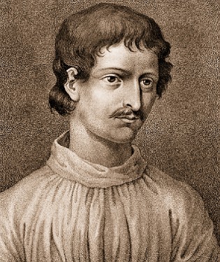 Retrato de Giordano Bruno