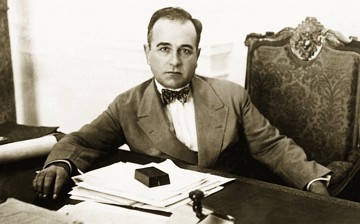Foto de 1934 do dia da posse do presidente Get&uacute;lio Vargas