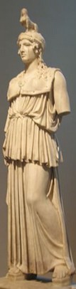 escultura deusa Atena