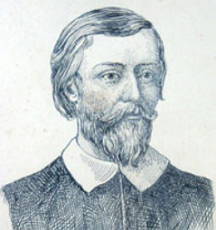 Retrato de Gregório de Matos Guerra, poeta do barroco brasileiro