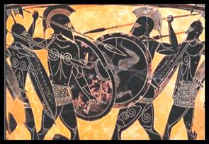 Guerra do Peloponeso entre Esparta e Atenas