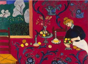 Harmonia em vermelho, obra de Matisse