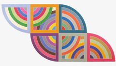 Harran II (1967): obra minimalista de Frank Stella
