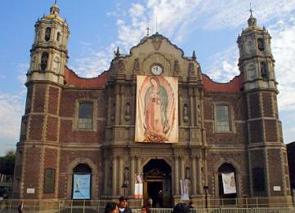 Velha Bas&iacute;lica de Guadalupe no M&eacute;xico