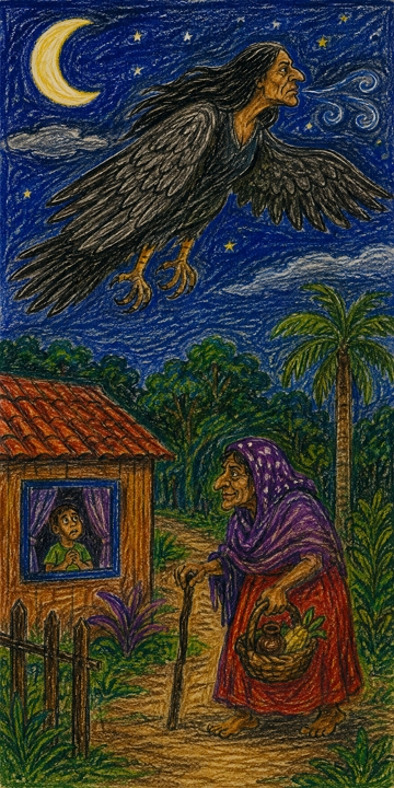 Ilustra&ccedil;&atilde;o da Matinta Pereira
