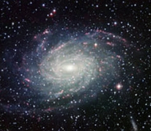 Imagem espacial da via-l&aacute;ctea