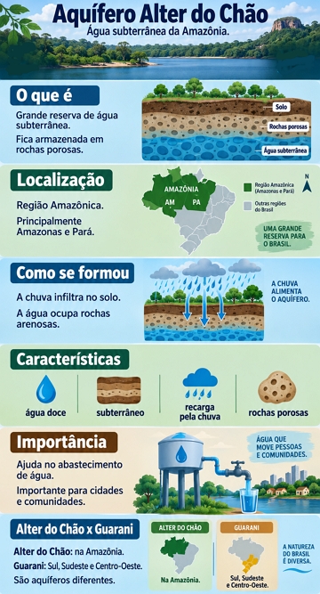 Infogr&aacute;fico sobre o aqu&iacute;fero Alter do Ch&atilde;o