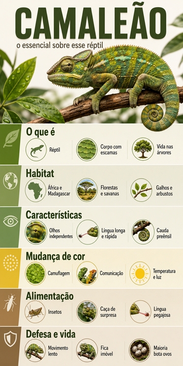 Infogr&aacute;fico sobre o Camale&atilde;o