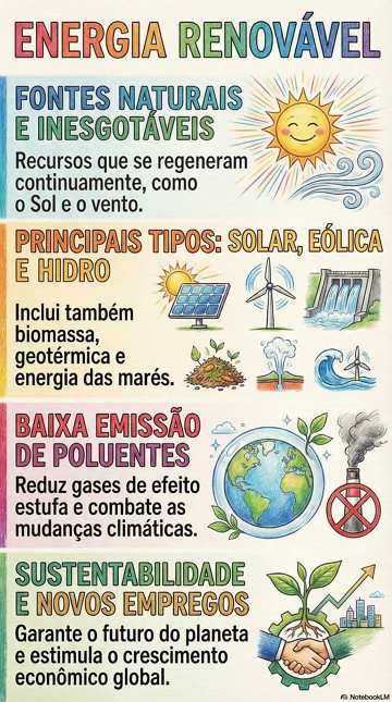 Infogr&aacute;fico sobre energia renov&aacute;vel